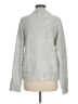 Unbranded 100% Acrylic Metallic Silver Turtleneck Sweater Size M - photo 2