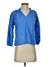 Ann Taylor LOFT Blue 3/4 Sleeve Blouse Size XXS - photo 1