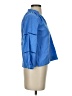 Ann Taylor LOFT Blue 3/4 Sleeve Blouse Size XXS - photo 4