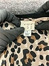 A New Day 100% Polyester Animal Print Brown Short Sleeve Blouse Size S - photo 7