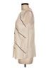 Brunello Cucinelli Ivory Sleeveless Silk Top Size M - photo 5