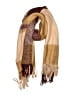 Unbranded Tan Burgundy Scarf One size - photo 1