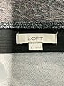 Ann Taylor LOFT Tweed Gray Black Casual Skirt Size L - photo 4
