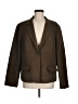 Coldwater Creek 100% Polyester Brown Green Blazer Size M (estimated) - photo 1