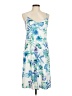 Unbranded Tropical Blue Cocktail Dress Size M - photo 1