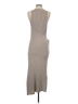 Caution to the Wind Gray Casual Dress Size M - photo 2