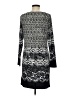 MICHAEL Michael Kors Graphic Gray Casual Dress Size M - photo 2