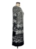 MICHAEL Michael Kors Graphic Gray Casual Dress Size M - photo 4