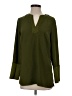 J.Crew 100% Polyester Green Long Sleeve Blouse Size XS - photo 1