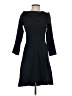 Theory Solid Black Casual Dress Size 2 - photo 1