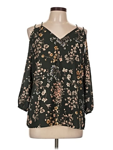Skies Are Blue 3/4 Sleeve Blouse (view 1)