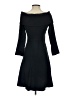 Theory Solid Black Casual Dress Size 2 - photo 2