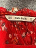 Zara Basic Paisley Red Casual Dress Size XS - photo 7