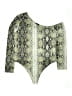 Boohoo Green Bodysuit Size 14 - photo 1