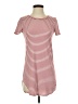 Feathers Stripes Red Casual Dress Size S - photo 1