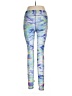 Terez Print Blue Active Pants Size L - photo 2