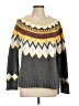 Aerie Chevron-herringbone Gray Pullover Sweater Size L - photo 1