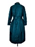 British Mist Teal Trenchcoat Size 8 (petite) - photo 2