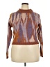 Louise Misha Animal Print Brown Turtleneck Sweater Size 32 - photo 1