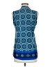 Claudia Richard Blue Sleeveless Blouse Size M (estimated) - photo 2