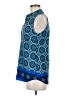Claudia Richard Blue Sleeveless Blouse Size M (estimated) - photo 5