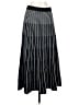 Halogen Stripes Black Casual Skirt Size S - photo 2