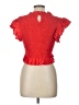 Shein Curve Red Short Sleeve Top Size 12 Plus (0) - photo 2