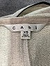 CAbi 100% Cotton Silver Zip Up Hoodie Size XS - photo 7