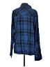 WeWoreWhat Plaid Blue Long Sleeve Button-Down Shirt Size S - photo 2