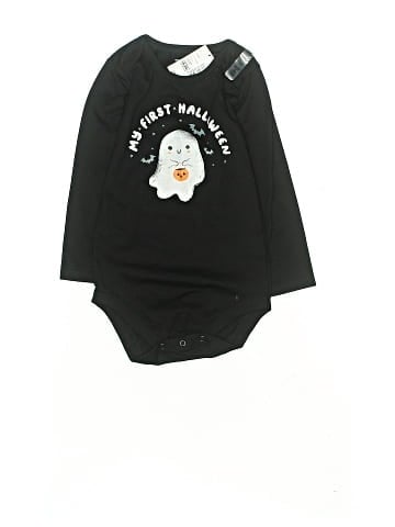 The Children's Place Long Sleeve Onesie (view 1)