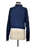 Zaful 100% Acrylic Blue Turtleneck Sweater Size 6 - photo 1