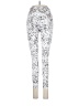 Good American Animal Print Silver Leggings Size Med (2) - photo 1