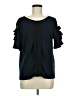 Banana Republic Black Short Sleeve Blouse Size M - photo 1