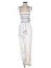 Free People Color Block White Ivory Jumpsuit Size S - photo 1