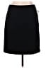 Halogen Solid Black Casual Skirt Size 10 (petite) - photo 1