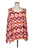 Ultra Teeze Orange 3/4 Sleeve Blouse Size 2X - photo 1