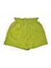 PrettyLittleThing 100% Polyester Solid Green Shorts Size 0 - photo 1
