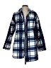 Romantic Hut 100% Polyester Plaid Blue Coat Size L - photo 1
