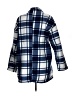 Romantic Hut 100% Polyester Plaid Blue Coat Size L - photo 2