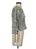 Eyeshadow 100% Acrylic Metallic Silver Pullover Sweater Size S - photo 4