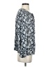 Ann Taylor LOFT 100% Rayon Blue Long Sleeve Blouse Size XS - photo 4