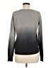 Aqua 100% Acrylic Gray Pullover Sweater Size M - photo 2