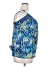 Torrid Blue Sleeveless Blouse Size 2X Plus (2) - photo 4