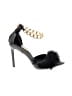 Fashion Nova Black Sandals Size 6 1/2 - photo 1
