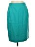 CASS Solid Teal Formal Skirt Size 4 - photo 1