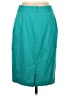 CASS Solid Teal Formal Skirt Size 4 - photo 2