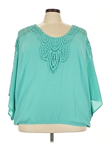 Cha Cha Vente 3/4 Sleeve Blouse (view 1)