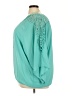 Cha Cha Vente 100% Polyester Teal 3/4 Sleeve Blouse Size 2X - photo 5