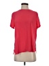 Ann Taylor LOFT 100% Polyester Color Block Red Short Sleeve Blouse Size S - photo 1