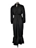 Unbranded 100% Polyester Black Casual Dress Size M - photo 2